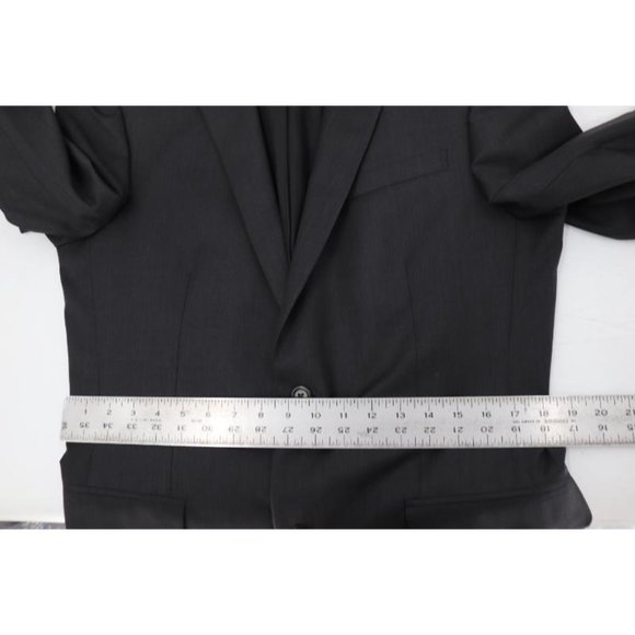 John Varvatos Sport Coat Mens Size 38R Loft Blazer Two Button Wool Single Needle - Picture 10 of 15
